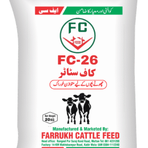 Farrukh Cattle Feed fc 26 calf starter